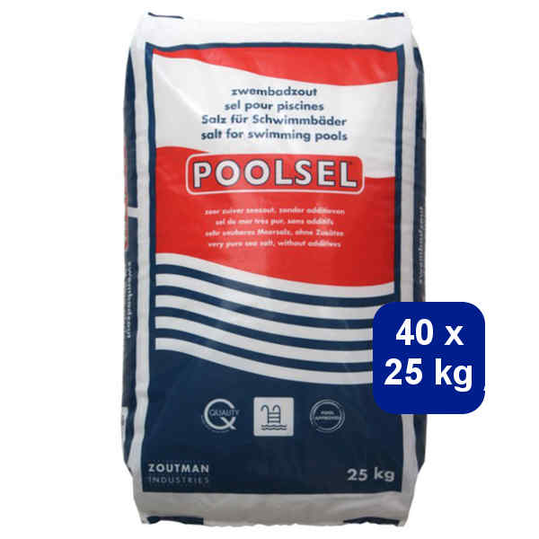 Poolsel 40 x 25 kg